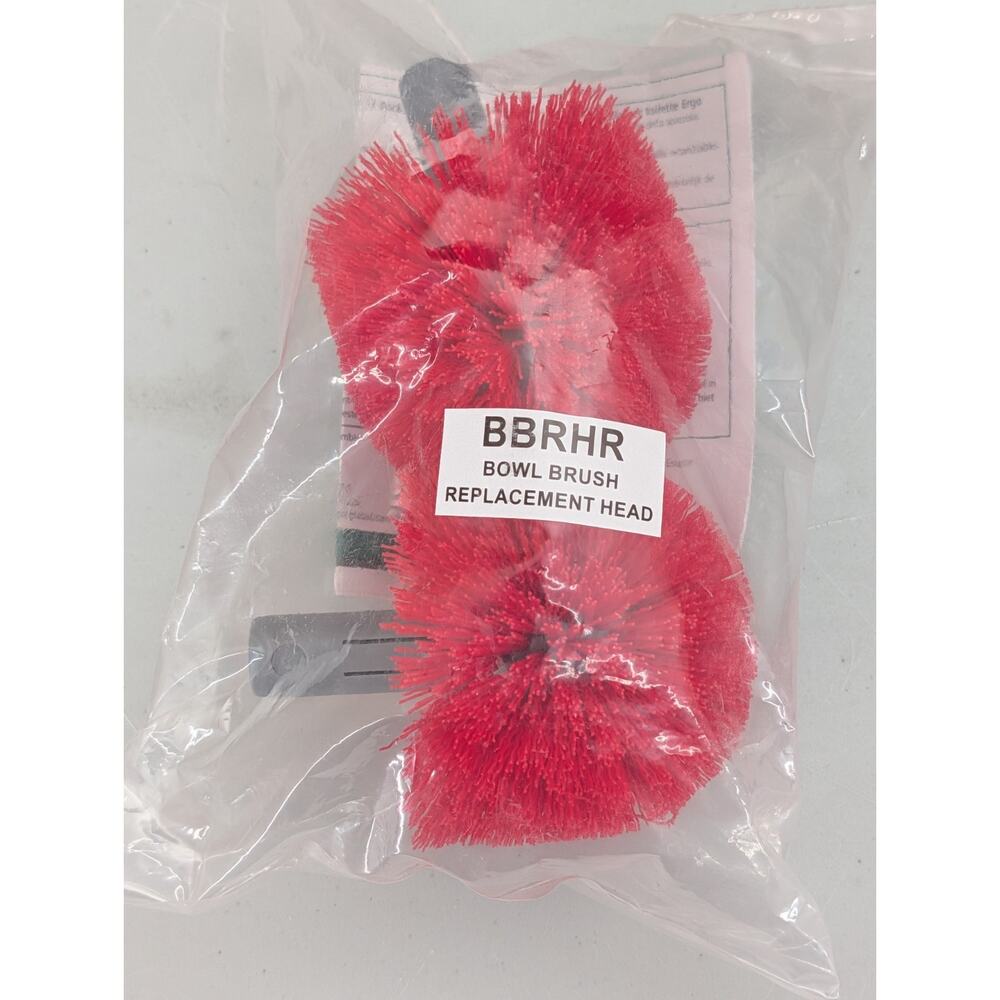 Unger Replacement Heads for Ergo Toilet Bowl Brush System 2/Pack BBRHR